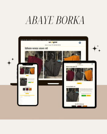 Abaya Borka (Design Template) - Image 1