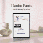 Denim Pants (Design Template)
