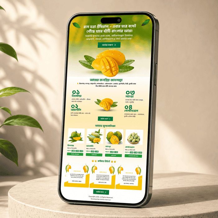 MOCKUP MANGO LANDING PAGE TEMPLATE (1) (1) Mango Landing Page Elementor Page Design Template - Image 1