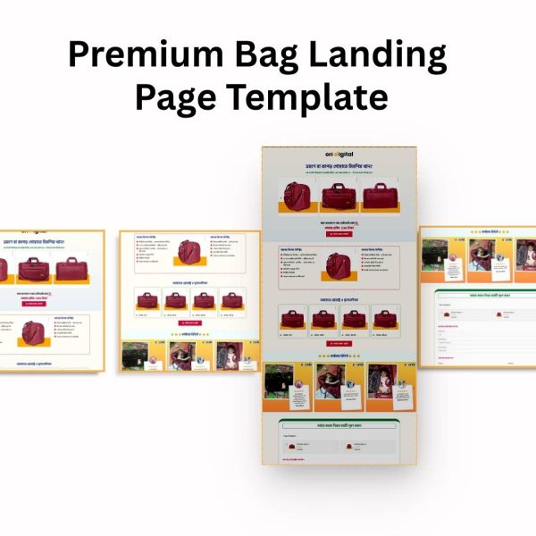 bag landing page